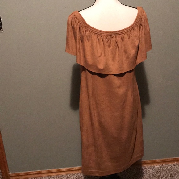Faux Suede off the shoulder dress by Chico’s - Picture 5 of 8